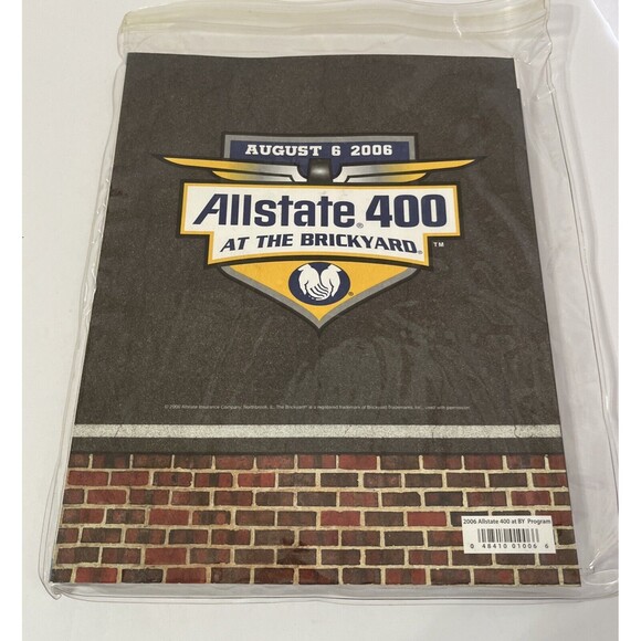 August 6 2006 Allstate Brickyard 400 Official Program Indianapolis Speedway - Picture 4 of 16